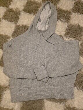 Old Navy Actice Light Gray Pullover Hoodie